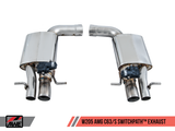 AWE Tuning Mercedes-Benz W205 AMG C63/S Sedan SwitchPath Exhaust System - for Non-DPE Cars (no tips)