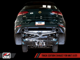 AWE Tuning Volkswagen GTI MK7.5 2.0T Track Edition Exhaust with Chrome Silver Tips 102mm