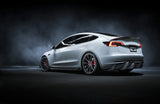 Vorsteiner Tesla Model 3 Volta Rear Diffuser Carbon (Track Edition) Fiber PP 2x2 Glossy