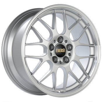 BBS RG-R 18x8.5 5x120 ET30 Diamond Silver Wheel - 82mm PFS Required