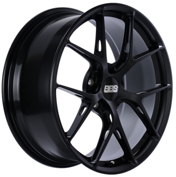 BBS FIR 144 Porsche 20x9 5x130 ET48 CB71.6 Satin Black Wheel