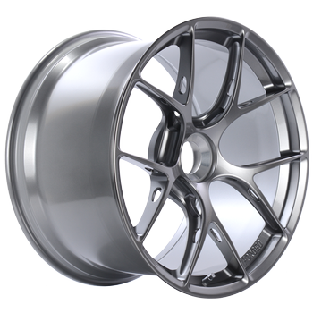 BBS FIR 143 Porsche CL 21x12.5 Center Lock ET48 CB84 Gloss Platinum Wheel