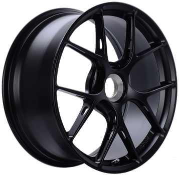 BBS FIR 142 Porsche CL 20x9.5 Center Lock ET50 CB84 Satin Black Wheel