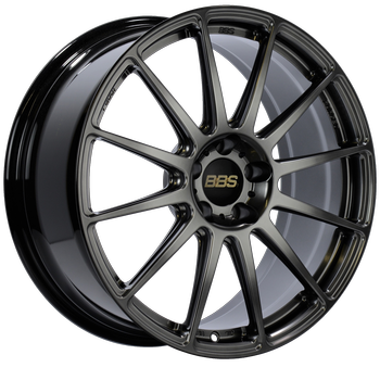 BBS FS 001 - 19x8.5 5x112 ET42 Diamond Black Wheel -82mm PFS/Clip Required