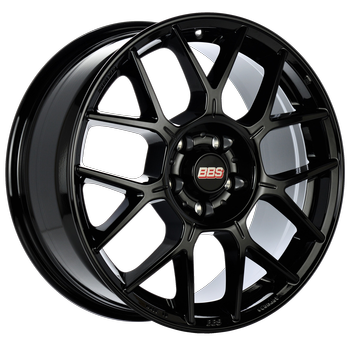 BBS XR 0403 - 17x7.5 5x112 ET35 Black Gloss Wheel - 82mm PFS Required