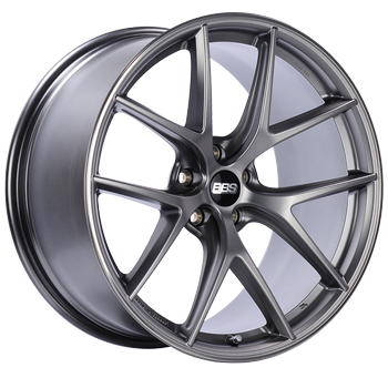 BBS CI-R 2601 - 19x10.5 5x120 ET35 Platinum Silver Polished Rim Protector Wheel -82mm PFS/Clip Required