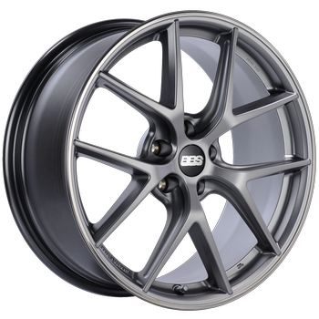 BBS CI-R 0701 - 20x8 5x112 ET26 Platinum Silver Polished Rim Protector Wheel -82mm PFS/Clip Required