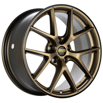 BBS CI-R 0102 - 20x8.5 5x120 ET32 Bronze Polished Rim Protector Wheel -82mm PFS/Clip Required