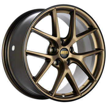 BBS CI-R 2103 - 19x8.5 5x112 ET45 Bronze Polished Rim Protector Wheel -82mm PFS/Clip Required