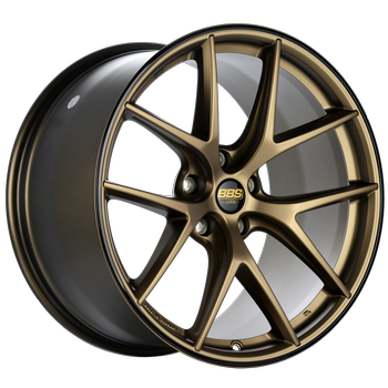 BBS CI-R 0402 - 20x10.5 5x120 ET35 Bronze Polished Rim Protector Wheel -82mm PFS/Clip Required