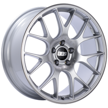 BBS CH-R 145 - 20x8.5 5x114.3 ET38 Brilliant Silver Polished Rim Protector Wheel -82mm PFS/Clip Required