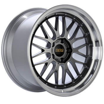 BBS LM 435 19x11 5x120 ET37 Diamond Black Center / Diamond Cut Lip Wheel PFS/Clip Required