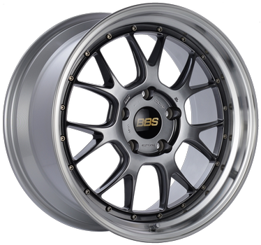 BBS LMR 303 19x9.5 5x114.3 ET45 Diamond Black Center Diamond Cut Lip Wheel - 82mm PFS Required