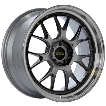 BBS LMR 317 20x9.5 5x120 ET23 Diamond Black Center / Diamond Cut Lip Wheel -82mm PFS/Clip Required
