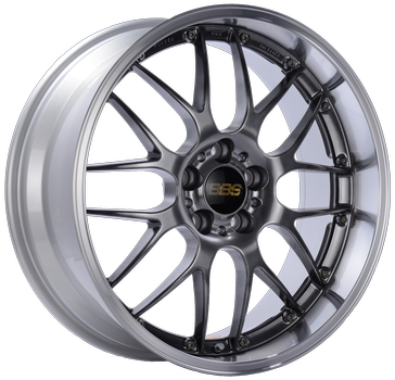 BBS RS-GT 992 - 20x10 5x112 ET22 Diamond Black / Diamond Cut Lip Wheel PFS/Clip Required