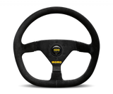 MOMO MOD. 88 Steering Wheel 350mm Diameter Black Suede